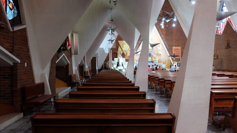 Félix Candela, Kostel Iglesia de la Medalla de la Virgen Milagrosa, Mexico City