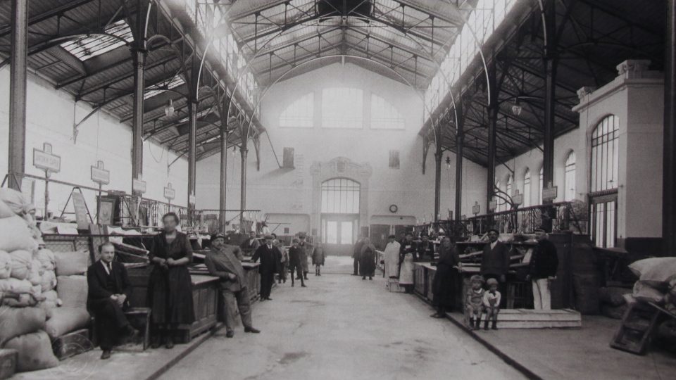 Smíchovská tržnice, začátek 20. století