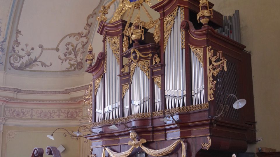 Rokytnice nad Jizerou, kostel sv. Archanděla Michaela, varhany