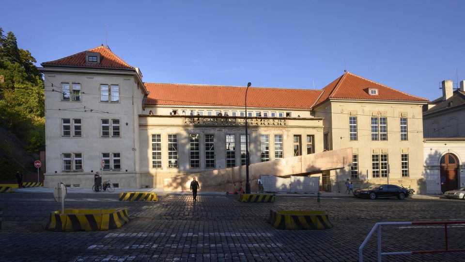 Budova Kunsthalle Praha na Klárově