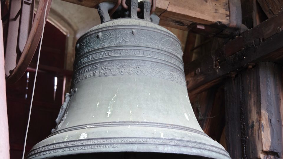 Rokytnice nad Jizerou, kostel sv. Archanděla Michaela, zvon z roku 1638