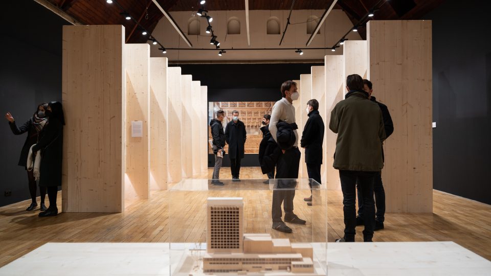 Expozice výstavy White Arkitekter: A Heart of Wood