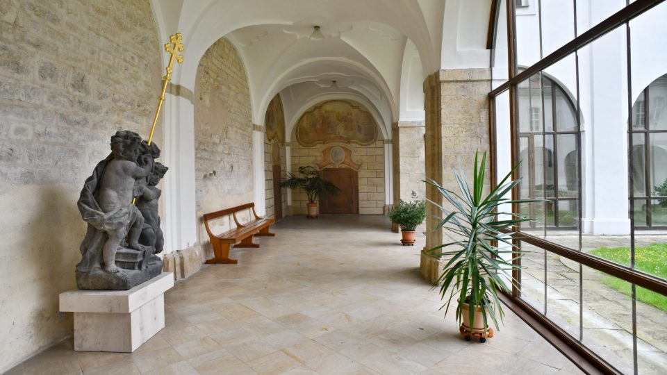 Památník národního písemnictví, chodby Strahovského kláštera
