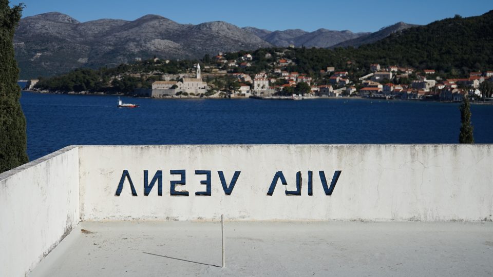 Vila Vesna na ostrově Lopud, architekt Nikola Dobrović