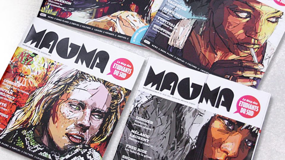 Cros2 začínal ilustracemi hiphopových magazínů, obálky časopisů navrhuje dodnes