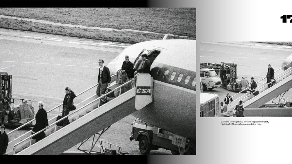 Ukázka z knihy Depeche Mode Praha 1988. Dvacet jedna hodin za železnou oponou | foto: Nakladatelství Slovart, Nakladatelství Slovart Ukázka z knihy Depeche Mode Praha 1988. Dvacet jedna hodin za železnou oponou