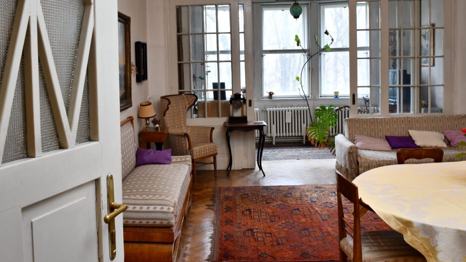 V tomto bytě bydlel od léta 1911 do prosince 1918 T. G. Masaryk s rodinou
