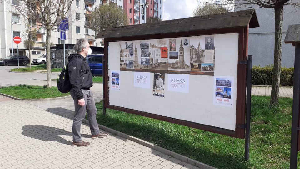 Plakátová výstava v Dobrušce ke 150. výročí narození světoznámého umělce Františka Kupky