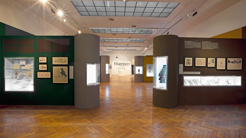 Z expozice výstavy Bedřich Feuerstein, architekt. Praha – Paříž – Tokio