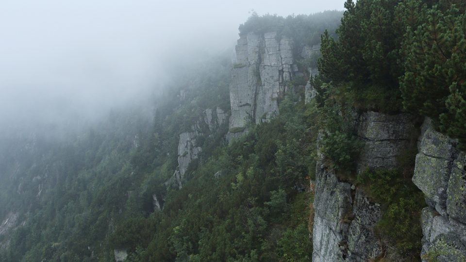 Ranní mlha v horách, k seriálu Caspar David Friedrich a jeho inspirace českou krajinou