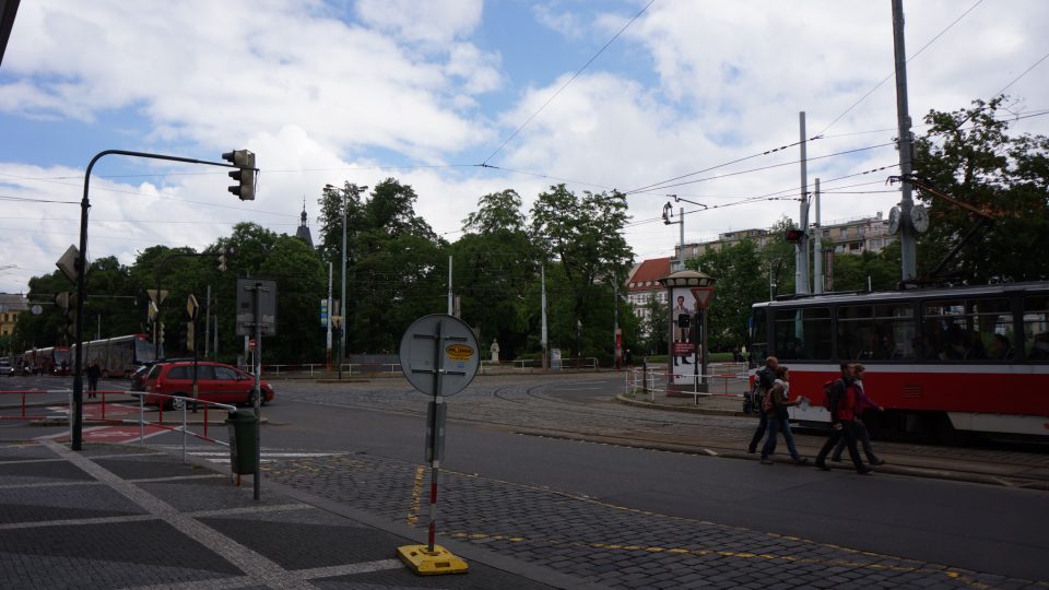 Karlovo náměstí před úpravou