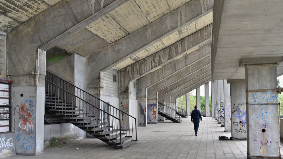 Strahovský stadion, květen 2020