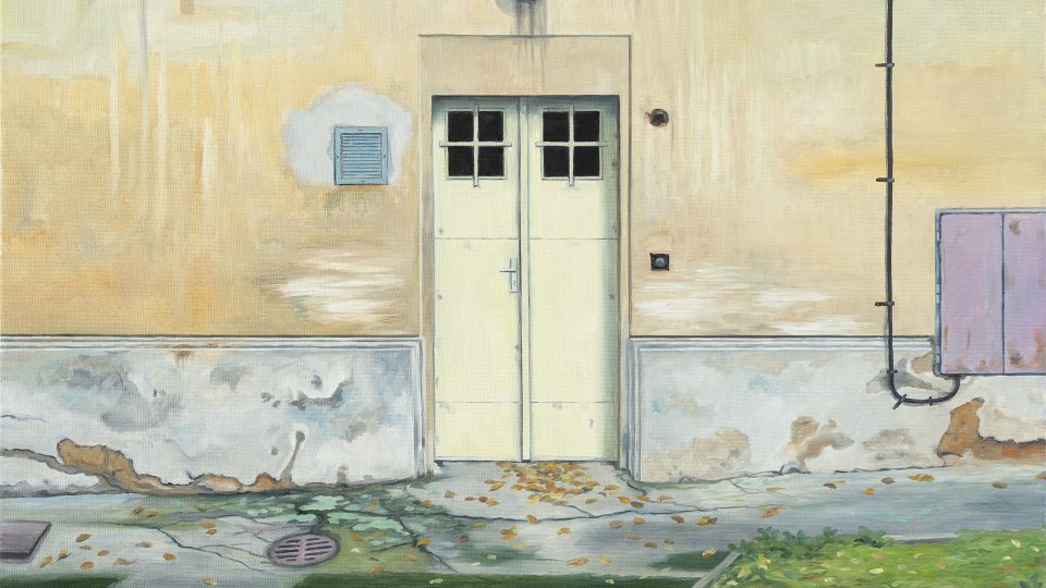 Ivana Lomová: Žluté dveře, 2019