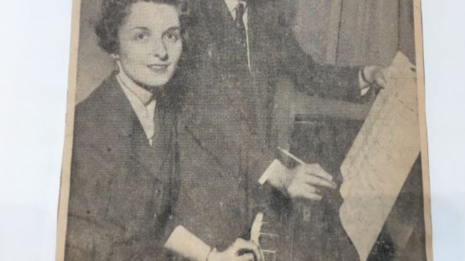 Oskar Morawetz a jeho manželka, pianistka Ruth Shipman