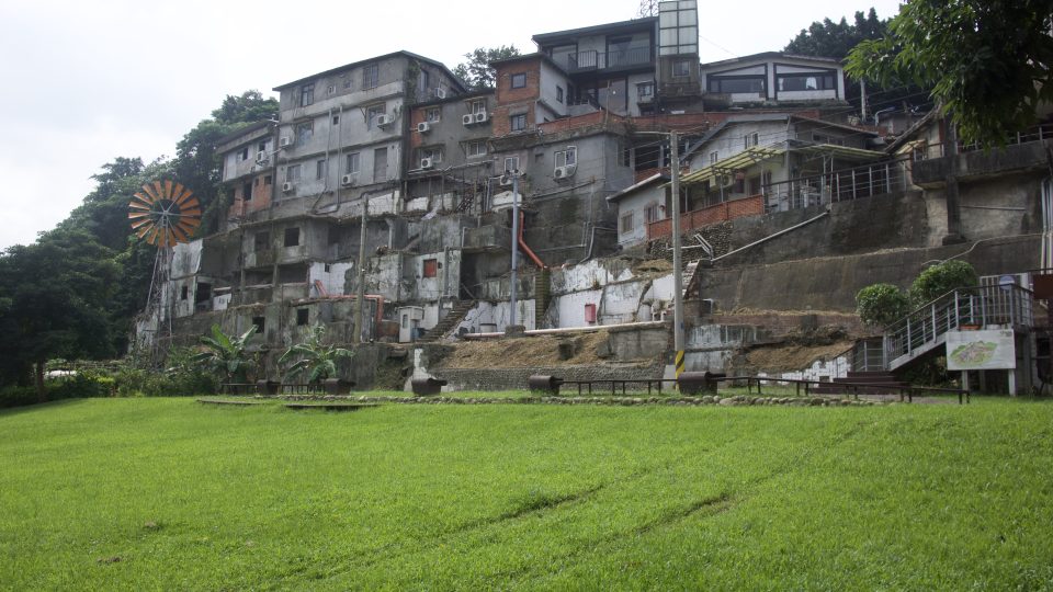 Neformální osada Treasure Hill, Taipei, 2017