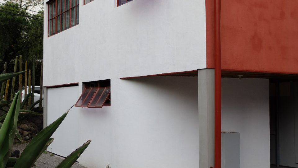 Dům a ateliér Diega Rivery v Mexico City, architekt Juan O'Gorman
