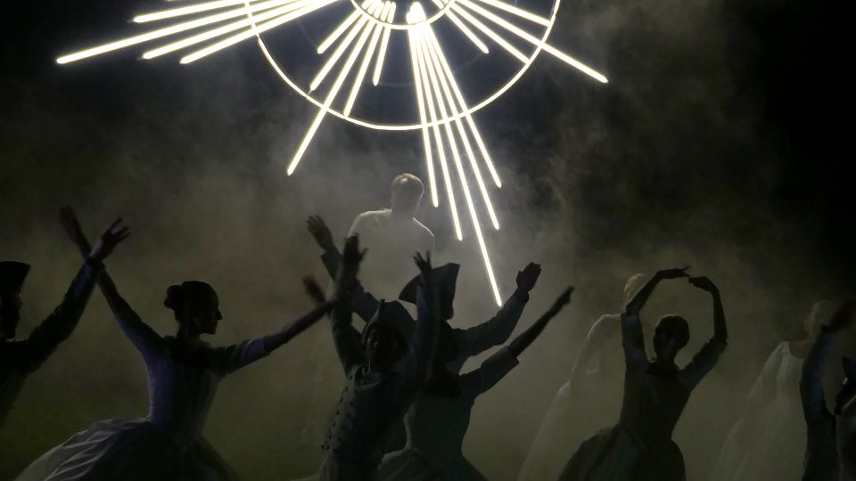 Mesiáš na Otáčivém hledišti v Českém Krumlově