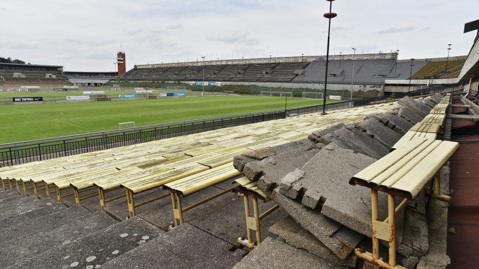 Strahovský stadion, květen 2020