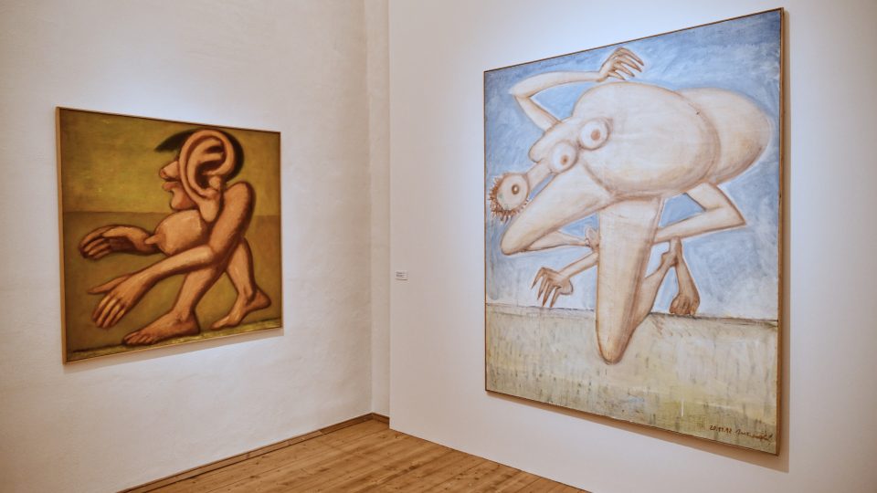 Pohled do výstavy 12/15 Pozdě, ale přece v GASKu