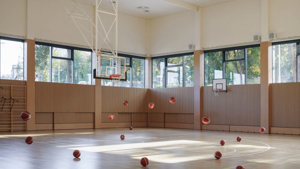 Sportovní hala Josefa Kaluhy | foto: Alex Shoots Buildings Sportovní hala Josefa Kaluhy