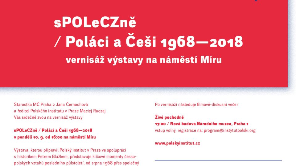 Projekt sPOLeCZně. Česko-polské dny na Vltavě