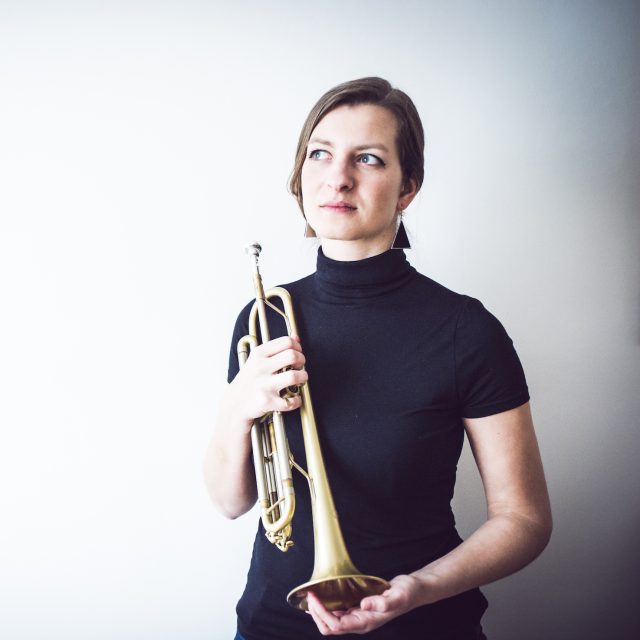 Štěpánka Balcarová – trumpetistka a skladatelka v kapelách Concept Art Orchestra a Inner Spaces | foto: Vojtěch Havlík,  Český rozhlas