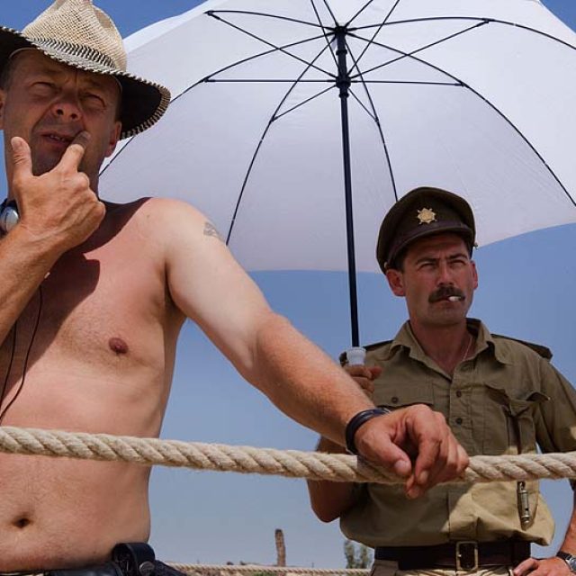 Václav Marhoul při práci | foto: Ibra Ibrahimovič,   www.2media.cz