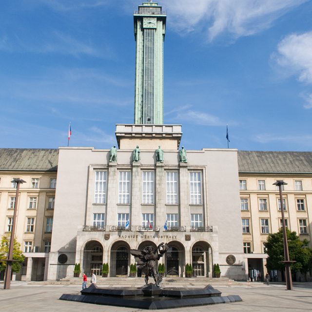 Radnice města Ostravy na Prokešově náměstí | foto: Tomáš Adamec