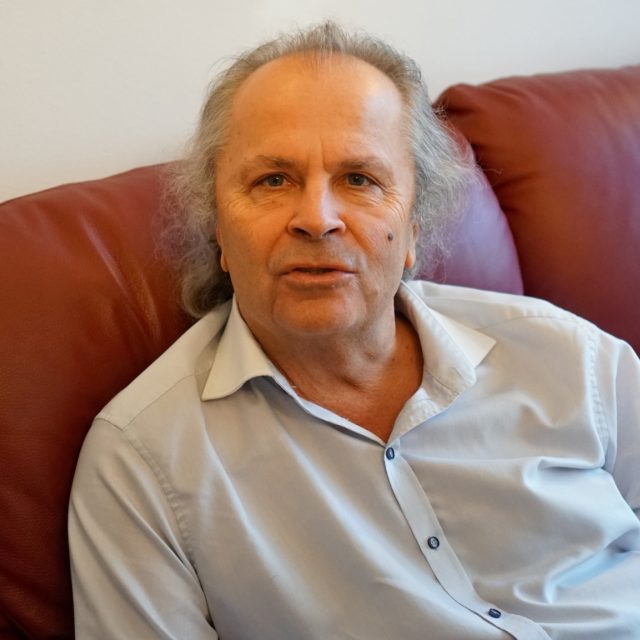 Na návštěvě u Václava Hudečka | foto: Ilja Šmíd,  Český rozhlas