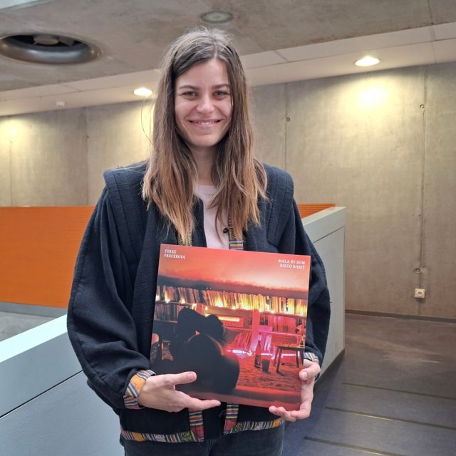 Terez Frecerová v ArtCafé | foto: Anna Mašátová,  Český rozhlas