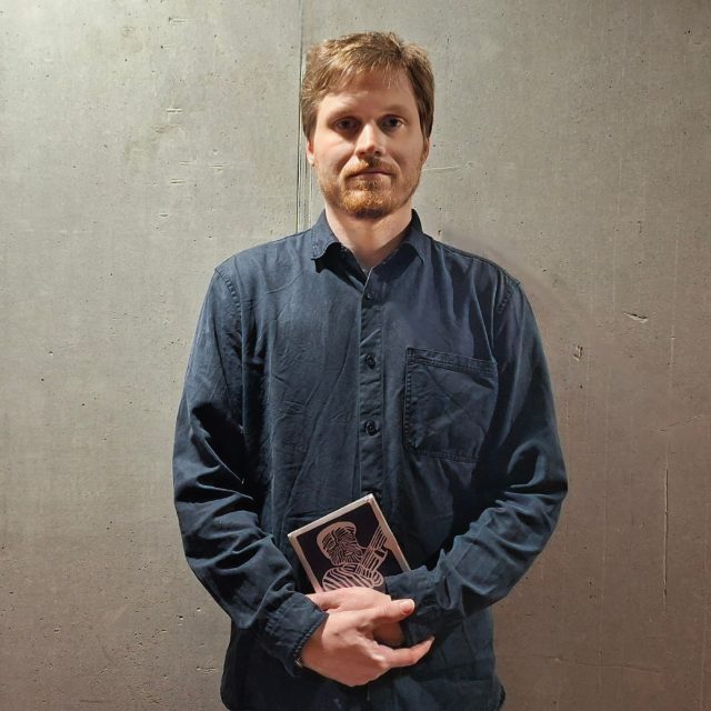 Tomáš Niesner v ArtCafé | foto: Anna Mašátová,  Český rozhlas