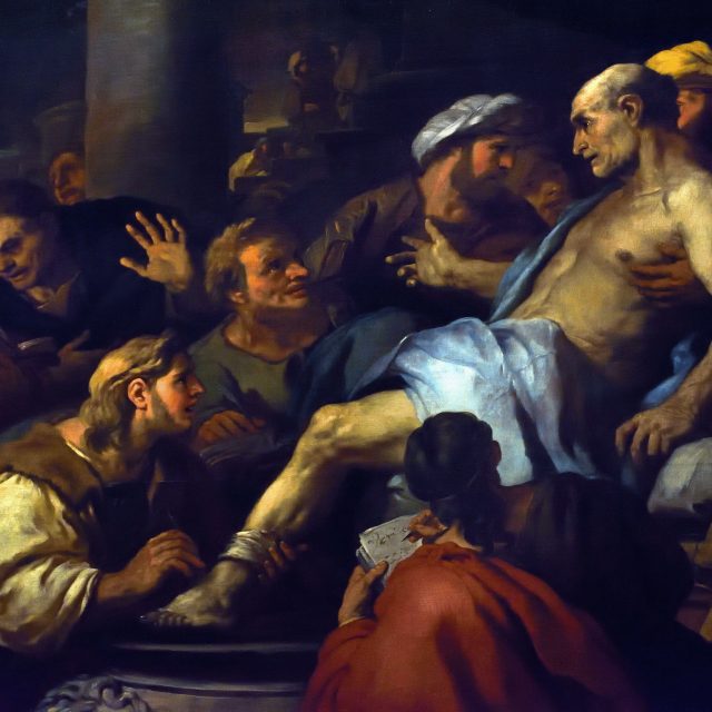 Luca Giordano: Smrt Seneky  (olej na plátně,  kolem roku 1684) | foto: Profimedia