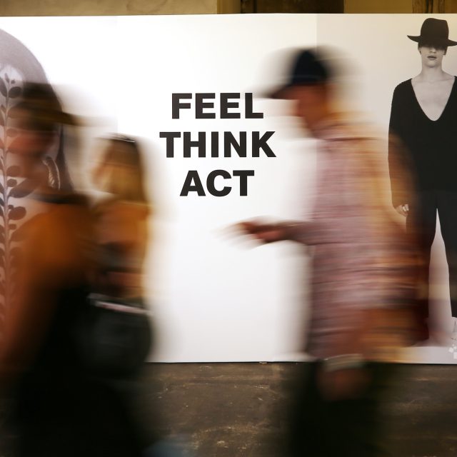 Greenshowroom & Ethical Fashion Show Berlin - Berlin Fashion Week Summer 2018 | foto: Thomas Niedermueller,  Getty Images Europe pro Greenshowroom na Berlin Fashion Week