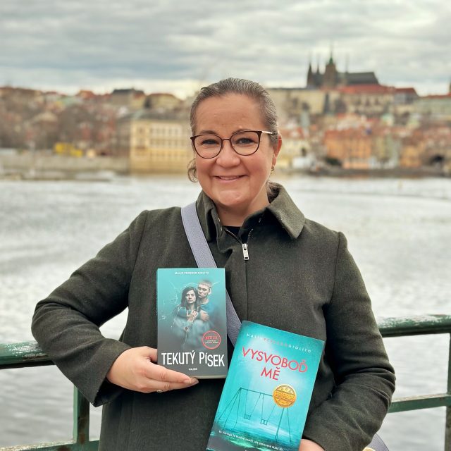 Spisovatelka Malin Perssonová Giolitová | foto: Radek Blažek,  Euromedia