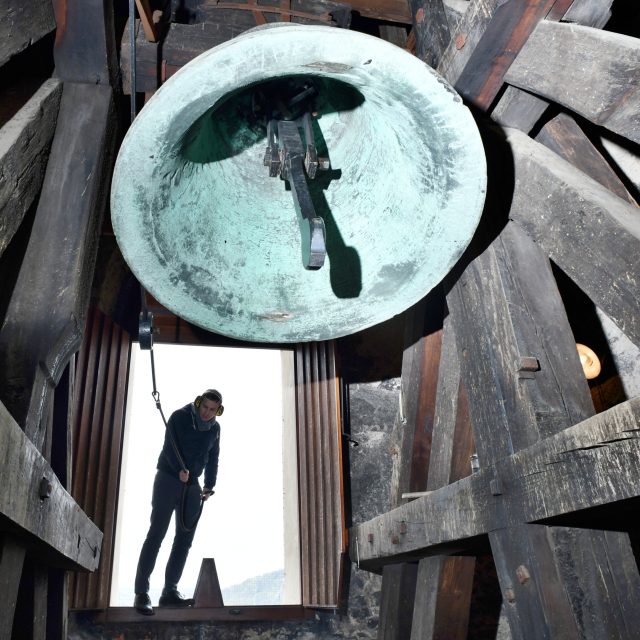 Pražský zvoník a šéf IPR Ondřej Boháč je jedním z iniciátorů pamětního Zvonu #9801 na Maniny | foto: Tomáš Vodňanský,  Český rozhlas