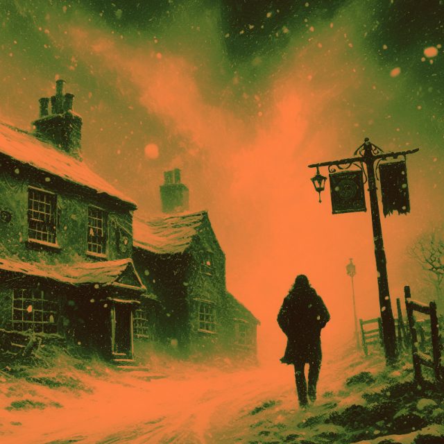 Šedivý pokoj,  Čmoud nebo Návěstí. Povídky Stefana Grabińského,  klasika polské fantastické literatury | foto: AI,  Public domain