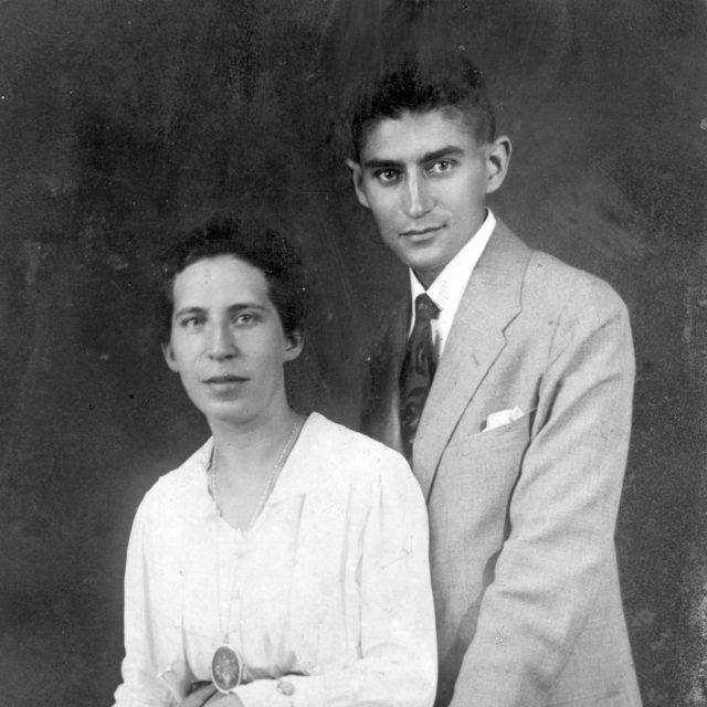 Felice Bauer a Franz Kafka v roce 1917 | foto: Fotobanka Profimedia