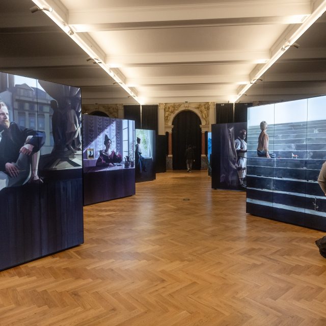 Prohlídka nových interaktivních expozic v opravené hlavní budově Muzea Prahy na Florenci,  25. listopadu 2025 | foto: Michaela Říhová,  ČTK