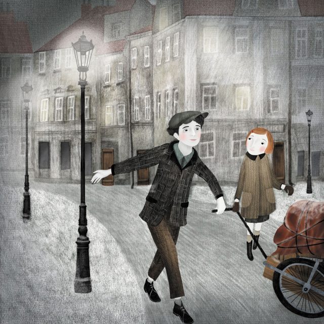 Ilustrace Evy Chupíkové z knihy Labutí dům Daniely Krolupperové | foto: Albatros Media