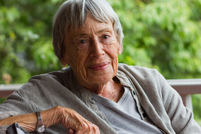 Ursula K. Le Guin | foto:  Euan Monaghan/Structo