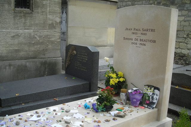 Hrob Jeana-Paula Sartra a Simon de Beauvoir | foto:  licence: GFDL