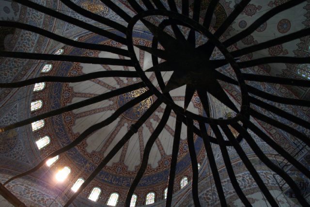 Interiér Modré mešity v Istanbulu  (ilustrační foto) | foto: Fotobanka  Freeimages