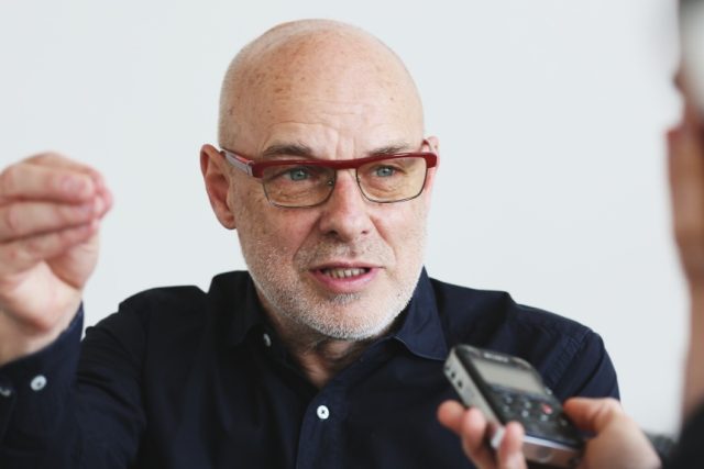 Brian Eno | foto: Barbora Linková,  Český rozhlas