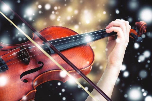 Vánoční a zimní hudba  (ilustrační foto) | foto: Shutterstock