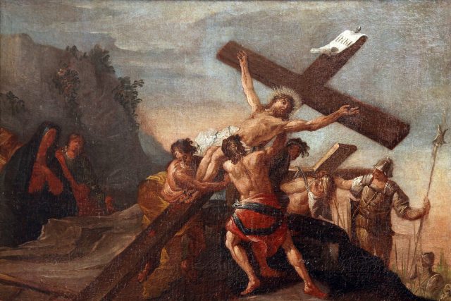 12. zastavení – Pán Ježíš umírá na kříži | foto: Profimedia
