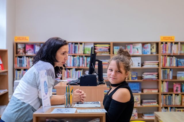 Knihovna města Ostravy – Přívoz | foto: Jana Hájková,  Nadace OSF