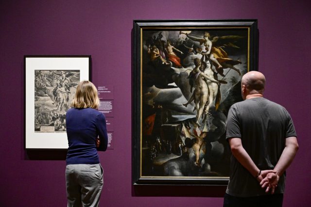 Výstava Od Michelangela po Callota. Umění grafiky manýrismu | foto: Roman Vondrouš,  ČTK