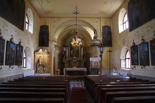 Interiér kostela | foto: Miroslav Kobza,  Český rozhlas