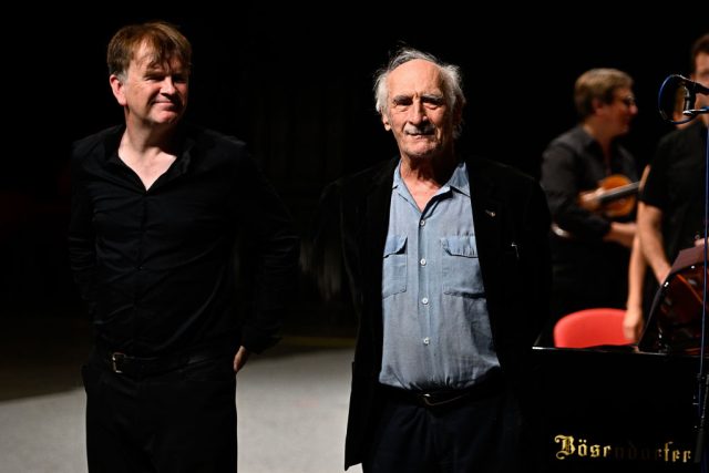 Daan Vandewalle a Frederic Rzewski na festivalu Ostravské dny 2019 | foto: Ostravské dny