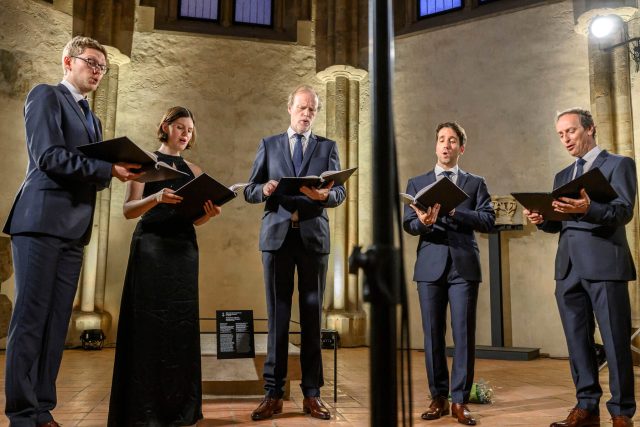 Koncert Rosa mystica  (Růže tajemná),  Anežský klášter,  25. července 2019 | foto: Petra Hajská